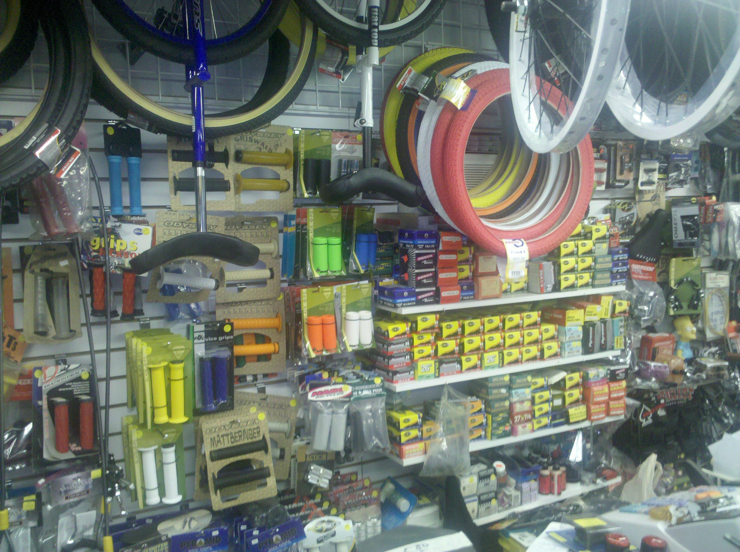 Pauls Bicycle Shop bike parts for sale, bicycle repair, rentals, classic and antique bicycles, skateboards,gifts,crafts, craft supplies, Easter flowers, wreaths
